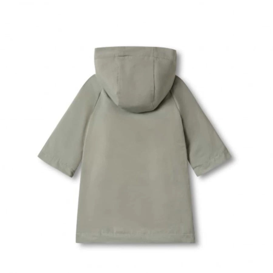 FALCOTTO Stein Winter Coat for Women - Sage Green Waterproof Parka with Hood, Warm Insulated Jacket for Cold Weather