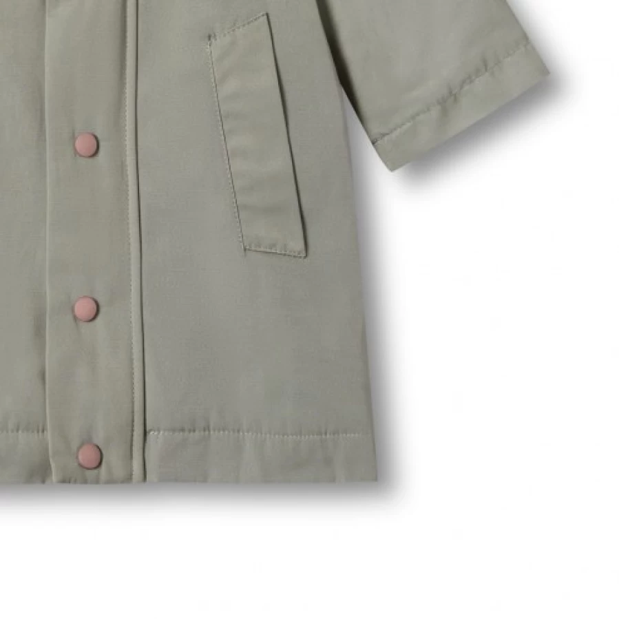 FALCOTTO Stein Winter Coat for Women - Sage Green Waterproof Parka with Hood, Warm Insulated Jacket for Cold Weather