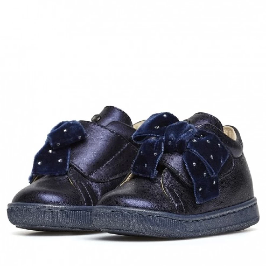 FALCOTTO Koornia Blue Leather Sneakers for Men & Women | Comfortable Casual Shoes