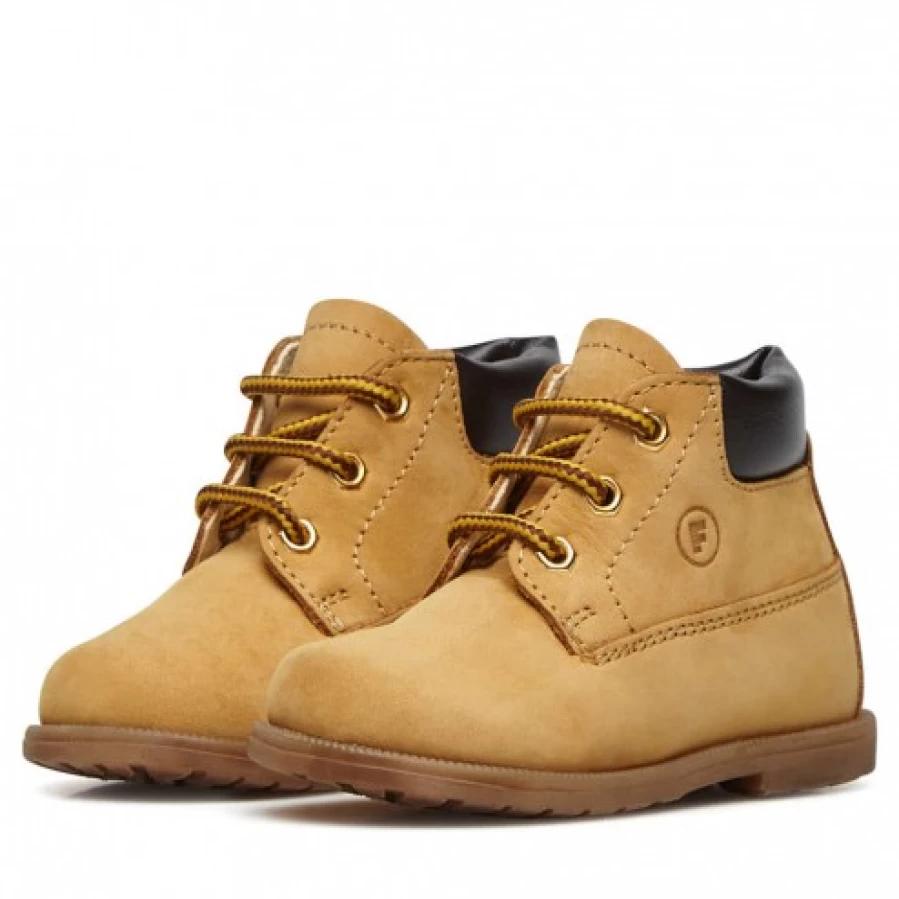 FALCOTTO Stambecco Men's Nubuck Leather Lace-Up Boots - Comfortable Outdoor Hiking Boots for Men