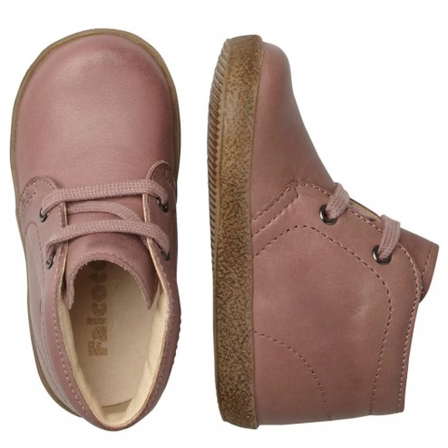FALCOTTO Conte Lace-Up Shoes for Women - Antique Rose Vintage Style
