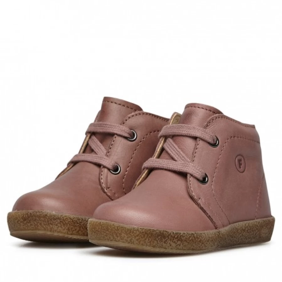 FALCOTTO Conte Lace-Up Shoes for Women - Antique Rose Vintage Style