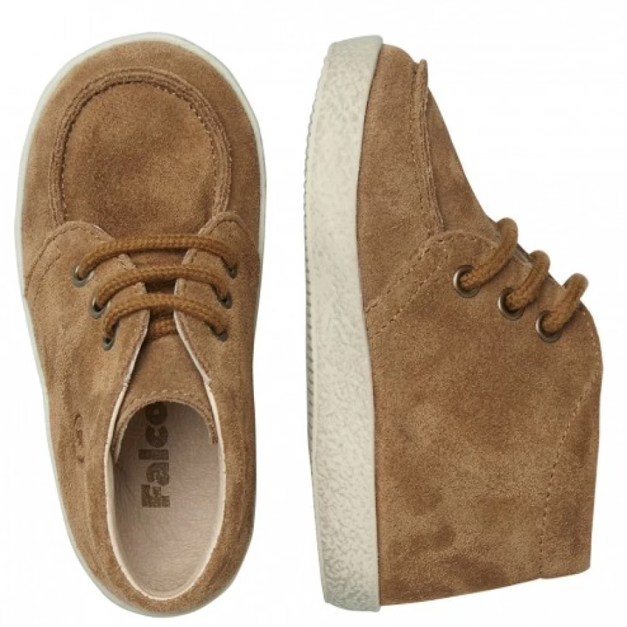 FALCOTTO Brown Suede Sneakers for Men & Women - Comfortable Casual Shoes