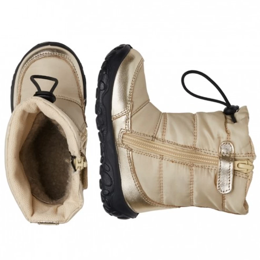 FALCOTTO Poznurr Waterproof Padded Winter Boots for Kids - Platinum Insulated Snow Boots