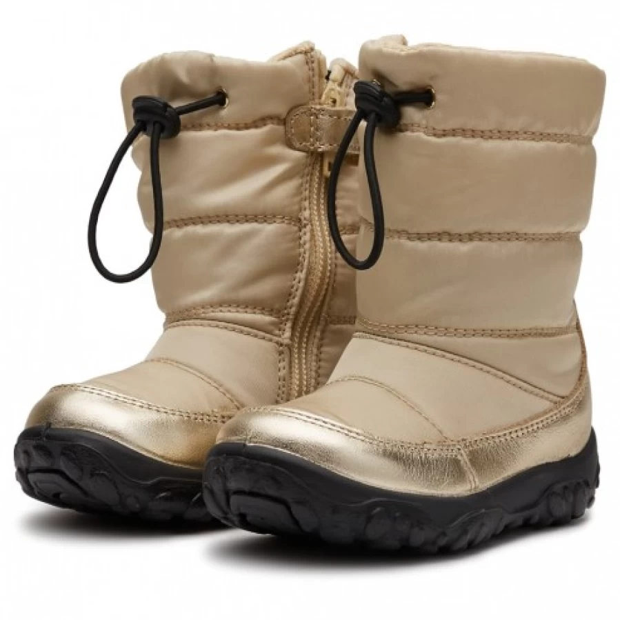 FALCOTTO Poznurr Waterproof Padded Winter Boots for Kids - Platinum Insulated Snow Boots