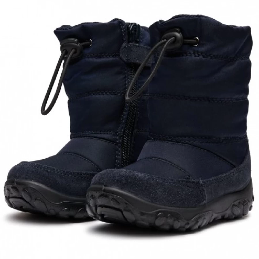 FALCOTTO Poznurr Winter Padded Boots for Kids - Waterproof, Insulated, Comfortable, Blue