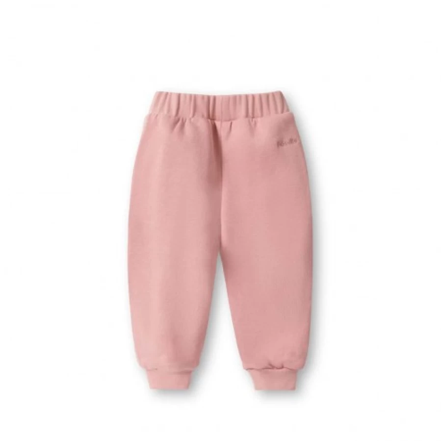 FALCOTTO Women's High-Waist Pink Trousers - Comfortable Stretch Fabric - Andy Style Casual Pants