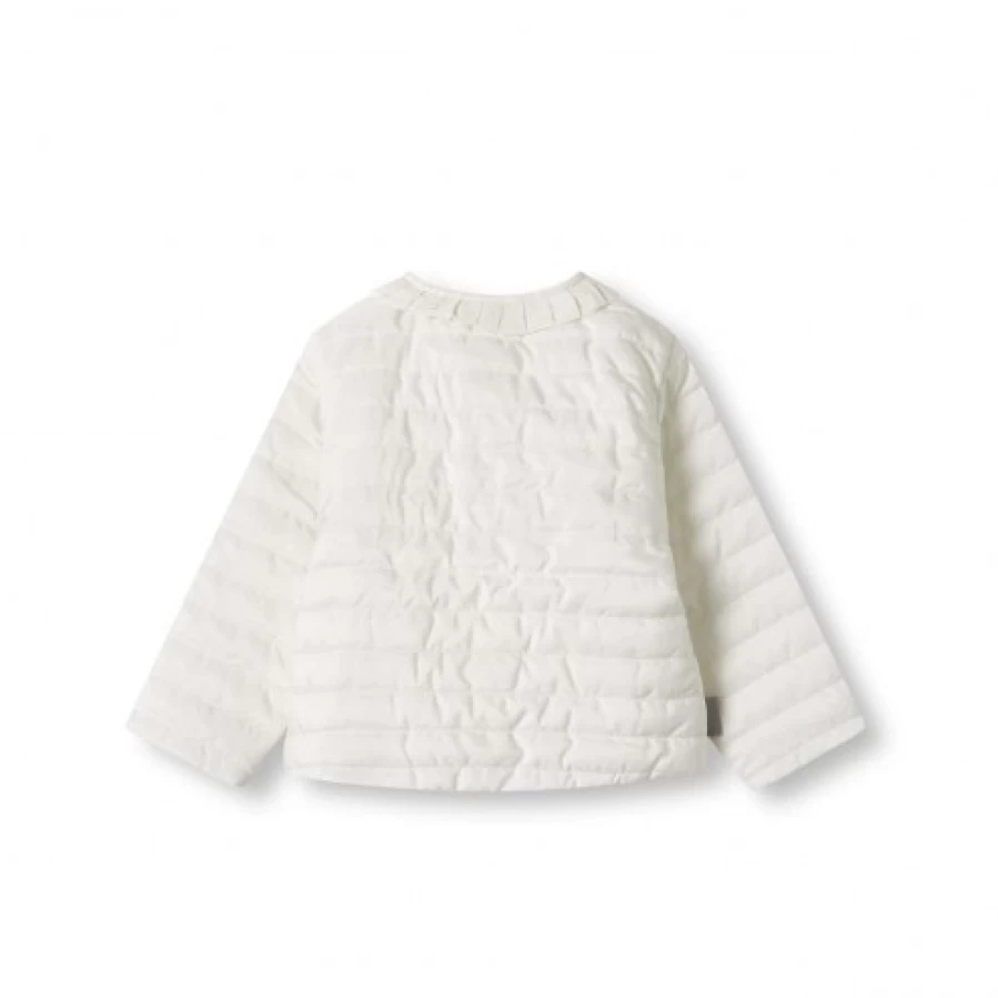 FALCOTTO Eyra Winter Coat for Women - Warm Nylon Jacket - Milk White Outerwear